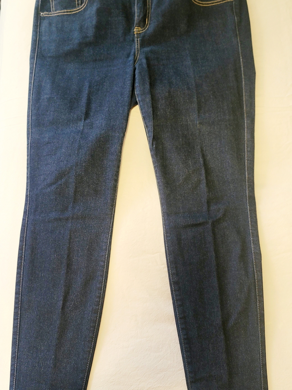 Women's Dark Blue Skinny Stretch Jeans